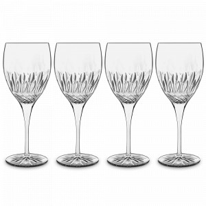 Набор из 4-х бокалов для красных вин CHIANTI, 520 мл, бессвинцовый хрусталь, серия Diamante, LUIGI BORMIOLI, Италия, Наборы бокалов для вина