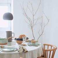 Салатник Bay Leaf, 29.1 см, керамика, оливковый, серия Redonda, COSTA NOVA, Португалия_00814360037361135257.jpg