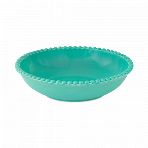 Тарелка суповая, 20 см, 750 мл, фарфор, морская волна, серия Tiffany, EASY LIFE (R2S), Италия, Красивые тарелки для сервировки