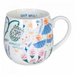 Кружка «Сладкий сон», 400 мл, фарфор, белый, KOENITZ, Германия, Белые кружки