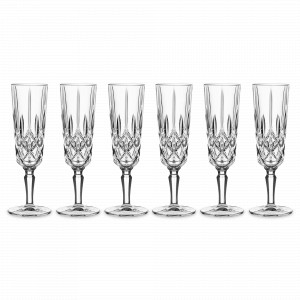 Набор из 6-ти бокалов для шампанского, 151 мл, хрустальное стекло, серия Noblesse, NACHTMANN, Германия, NACHTMANN (Германия)