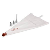 Мешок кондитерский с насадками, 1 л, полиуретан, прозрачный, LEKUE, Испания