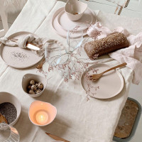 Салатник индивидуальный ROSEE, 12.5 см, 230 мл, керамика, бежевый, серия Brume, GUY DEGRENNE, Франция_00810330041447356750.jpg