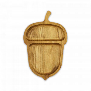 Менажница Желудь, дуб, коричневый, UNECA, Россия, Менажницы