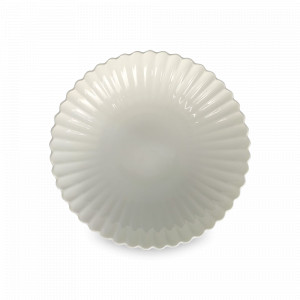 Блюдо круглое глубокое White, 25.3 см, фарфор, белый, серия Lynns, ROOMERS TABLEWARE, Великобритания, Блюда из фарфора