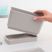 Органайзер для раковины, 19 см, пластик, серый, серия Sink Side, BRABANTIA, Бельгия_00809000053806856224.jpg