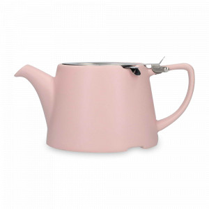 Чайник заварочный, 750 мл, керамика, нержавеющая сталь, розовый, серия London Pottery, KITCHEN CRAFT, Великобритания, Английские заварочные чайники