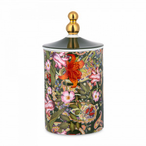 Банка для хранения, 13 мл, фарфор, декор, серия Майя, MIX&amp;MATCH HOME, Китай, MIX & MATCH (Народная Республика Бангладеш)