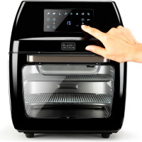 Аэрофритюрница , 12 л, нержавеющая сталь, пластик, черный, BLACK+DECKER, США_00813100046749608065.jpg