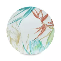 Тарелка подстановочная, 30.5 см, фарфор, белый, декор, HOMEFEEL, Россия, 