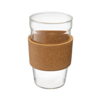 Кружка дорожная Cozy Cup, 450 мл, боросиликатное стекло, силикон, светло-серый, SMART SOLUTIONS, Россия_00818870053608938141.jpg