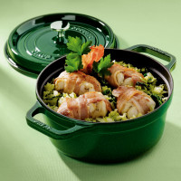 Кокот круглый, 6,7 л, 28 см, чугун, зеленый, серия La Cocotte, STAUB, Франция_00795640042562073841.jpg