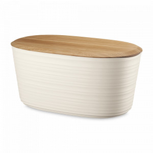 Хлебница , 39,2 х 23 см, пластик, бамбук, белый, серия Tierra, GUZZINI, Италия, Хлебницы