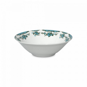 Тарелка суповая, 18 см, фарфор, белый, декор, серия Flea Market, LOVERAMICS, Гонконг, Тарелки суповые