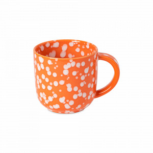 Кружка Tangerine, 490 мл, керамика, белый, красный, серия Rafaela, COSTA NOVA, Португалия, Кружки красные