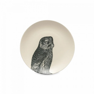 Тарелка закусочная Fauna, 21.6 см, керамика, белый, декор, серия Elements, COSTA NOVA, Португалия, COSTA NOVA (Португалия)