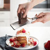 Терка мелкая Primeline, 27,9 х 6,9 см, нержавеющая сталь, пластик, GEFU, Германия_00803960036737273967.jpg