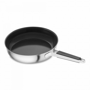 Сковорода глубокая с антипригарным покрытием, 28 см, нержавеющая сталь 18/10, керамика, стальной, серия Pure, ZWILLING J.A. HENCKELS, Германия, ZWILLING (Германия)