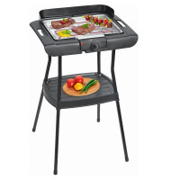 Гриль - барбекю, пластик, нержавеющая сталь, черный, CLATRONIC, Германия_00812390044003318064.jpg