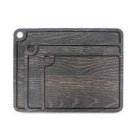 Набор из 3-х разделочных досок на подставке, дуб Бренди, в подарочной упаковке, композитный материал, серия Elegance, ComposeEat, Россия_00816080041140993227.jpg