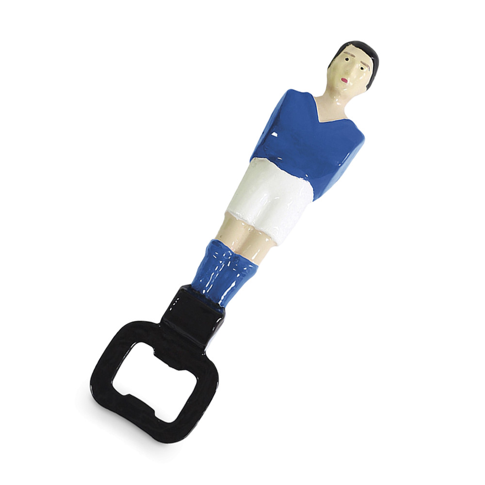 Открывалка для бутылок Foosball, металл, голубой, серия Football, DOIY, Испания