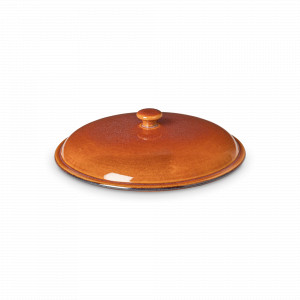 Крышка Caramel, 21.8 см, керамика, коричневый, серия Poterie, COSTA NOVA, Португалия, Керамическая посуда для запекания в духовке