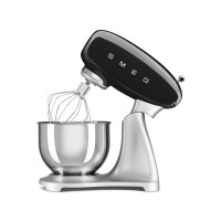 Миксер планетарный, 4,8 л, 3 насадки, литой алюминий, нержавеющая сталь, пластик, черный, SMEG, Италия_00822730068365921947.jpg