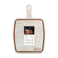 Доска сервировочная с ручкой, с желобом, 36х25 см, шунгит белый, серия Fashion, ComposeEat, Россия_00812330039161026048.jpg