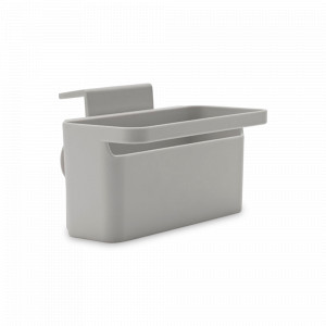 Органайзер для раковины, 17,1 х 12,7 х 10,6 см, пластик, серый, серия Sink Side, BRABANTIA, Бельгия, Органайзеры для раковины
