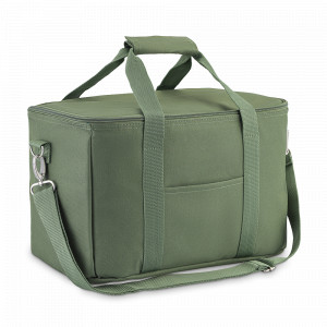 Термосумка для пикника L, 19 х 37 х 22.5 см, полиэстер 600D, темно-зеленый, серия Smart Picnic, SMART SOLUTIONS, Китай, Посуда для пикника