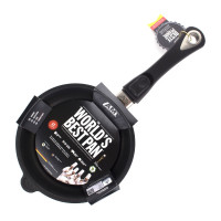 Набор из 2-х сковородок, материал: алюминий, стекло, цвет: черный, серия Frying Pans, AMT, Германия_00802010041901774730.jpg