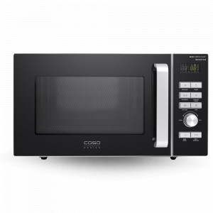 Печь микроволновая, нержавеющая сталь, пластик, черный, CASO, Германия, CASO (Германия)