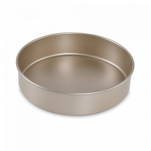 Форма круглая для выпечки, 23.5 см, углеродистая сталь, золотистый, серия Bake Masters, LIBERTY JONES, Россия, Формы для выпечки тортов