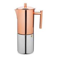 Кофеварка -эспрессо, 600 мл, нержавеющая сталь, медный, серия Le Xpress, KITCHEN CRAFT, Великобритания