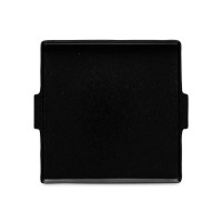 Блюдо с ручками LATTITUDE BLACK, 22.4 х 20.7 см, керамика, черный, серия Notos, COSTA NOVA, Португалия