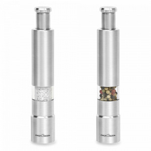Набор из 2-х мельниц для соли и перца, 15,2 см, нержавеющая сталь, стальной, PROFI COOK, Германия, PROFI COOK (Германия)