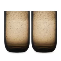 Набор из 2-х стаканов, 510 мл, 13.5 см, стекло, серый, серия Flowi, LIBERTY JONES, Россия, 