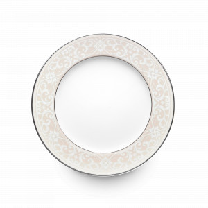 Тарелка десертная, 16,5 см, костяной фарфор, белый, серия Монтвейл, платиновый кант, NORITAKE, Япония, NORITAKE (Япония)
