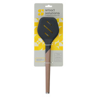 Лопатка с прорезями, 32 см, нейлон, силикон, коричневый, черный, серия SmartChef, SMART SOLUTIONS, Россия_00817550042326443345.jpg