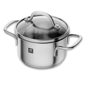 Кастрюля из нержавеющей стали с крышкой, объем: 1 л, диаметр: 14 см, материал: нержавеющая сталь, серия Pico, ZWILLING J.A. HENCKELS, Германия, ZWILLING (Германия)