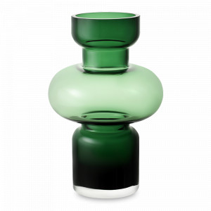 Ваза Florum, 30 см, стекло, зеленый, BERGENSON BJORN, Великобритания, BERGENSON BJORN (Великобритания)