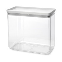 Контейнер модульный для продуктов, 3.5 л, 22 х 11 х 20.2 см, пластик, светло-серый, серия Tasty+, BRABANTIA, Бельгия