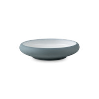 Тарелка для пасты Gray, 24 см, 600 мл, керамика, голубой, серый, ROOMERS TABLEWARE, Нидерланды