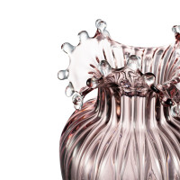 Ваза Роялти, 30.5 см, стекло, розовый, Rasteli, Бельгия_00812030042148288024.jpg