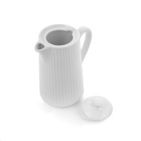 Кофейник, 350 мл, фарфор, серия Plisse, PILLIVUYT, Франция_00805040059879164485.jpg