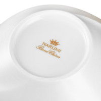 Салатник порционный, 14 см, костяной фарфор, белый, золотой, серия Золотой жемчуг, NARUMI, Япония_00814900057555628161.jpg