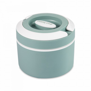 Термос для еды 2 яруса, 600 мл, пластик ABS, мятный, PINNACLE, Индия, Термосы