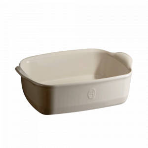Форма для запекания, керамика, 28 х 23 х 7 см, крем, EMILE HENRY, Франция, EMILE HENRY (Франция)