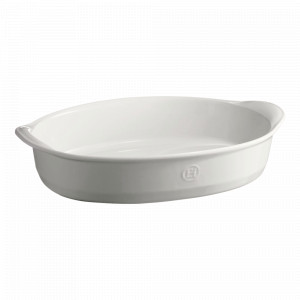 Керамическая форма для запекания, 26 х 41 х 8 см, крем, EMILE HENRY, Франция, EMILE HENRY (Франция)