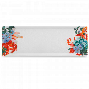 Блюдо сервировочное прямоугольное, 45 х 16 см, фарфор, декор, серия Duality, VISTA ALEGRE, Португалия, Duality VISTA ALEGRE